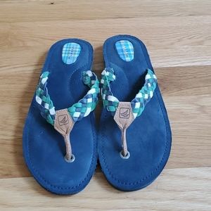Sperry Braided Flip Flops/Sandals